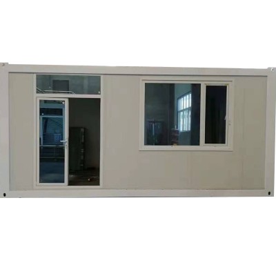 20ft Prefabricated glass house 2 bedroom container house